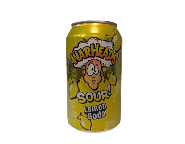 Warheads Lemon Soda 12x355mL