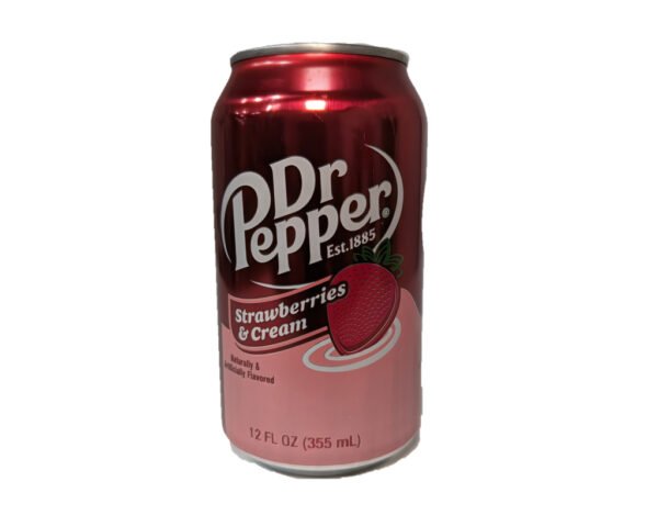 Dr.Pepper Strawberries and Cream 12x355mL