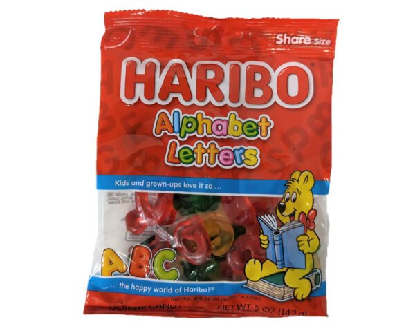 Haribo Alphabet Letters 142g