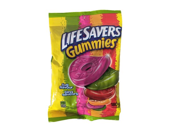Lifesavers Gummies Five Flavors 180g