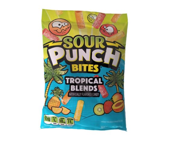 Sour Punch Bites Tropical Blend 142g
