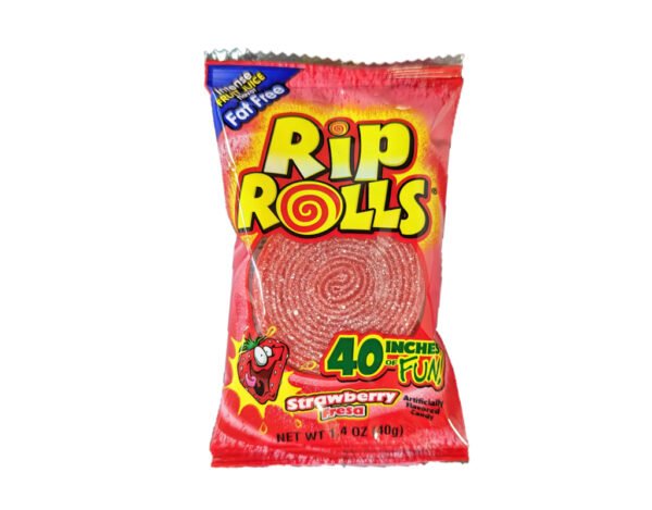 Rip Rolls Strawberry 24ct