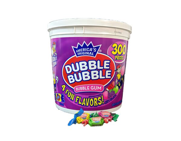 America's Original Dubble Bubble Bubble Gum4 flavours 300ct