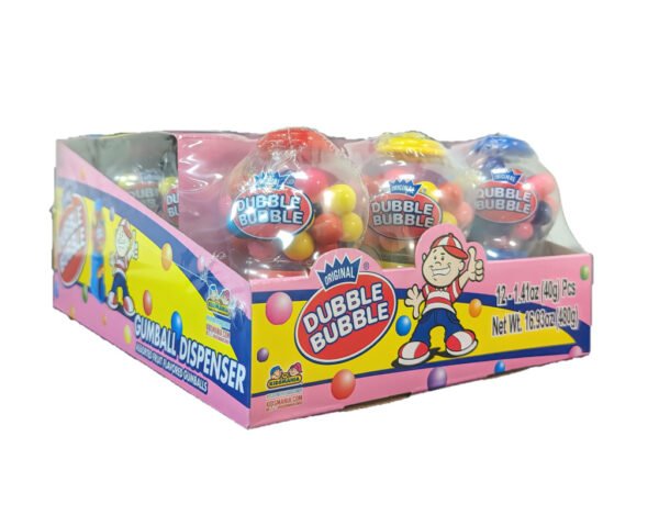 Dubble Bubble Gumball Dispenser 12ct