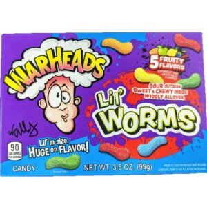Warheads Lil' Worms Theater Box 99g