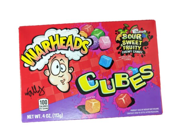 Warheads Cubes Theater Box 113g