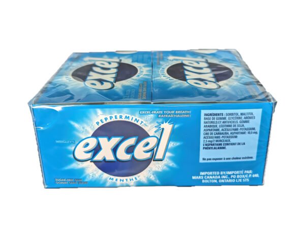 Excel Gum Box Peppermint 12ct