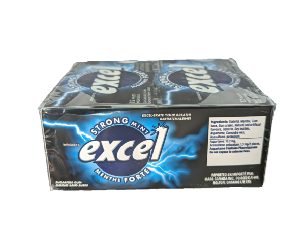 Excel Gum Box Strong Mint 12ct