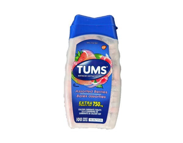 Tums Assorted Berries 100ct