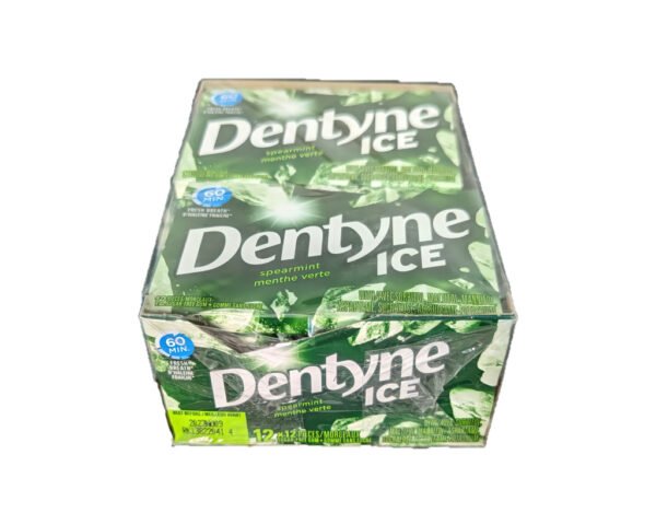 Dentyne Gum Box Ice Spearmint 12ct
