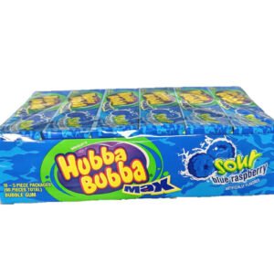 Hubba Bubba Max Blue Raspberry 18ct