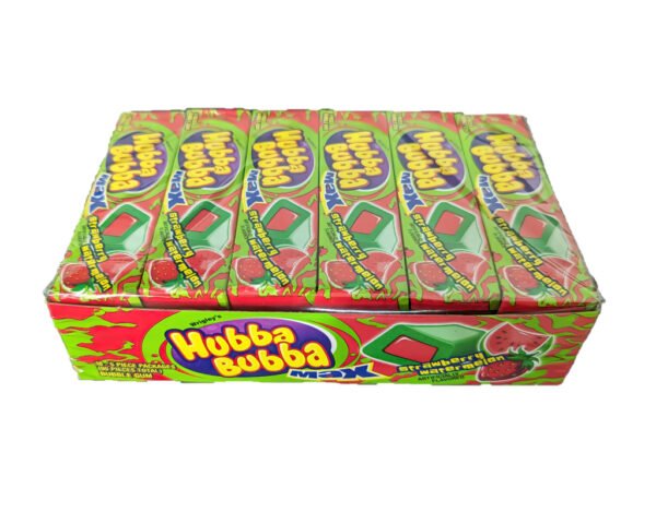 Hubba Bubba Max Strawberry Watermelon 18ct