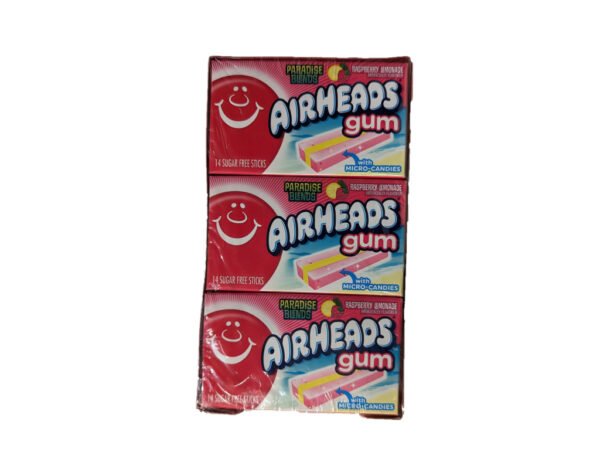 Airheads Gum Raspberry Paradise 12ct