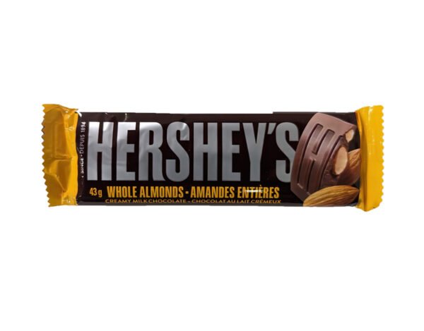 Hersheys Whole Almonds 36x43g
