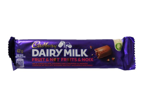 Cadbury Dairy Milk Fruit & Nut 24x42g
