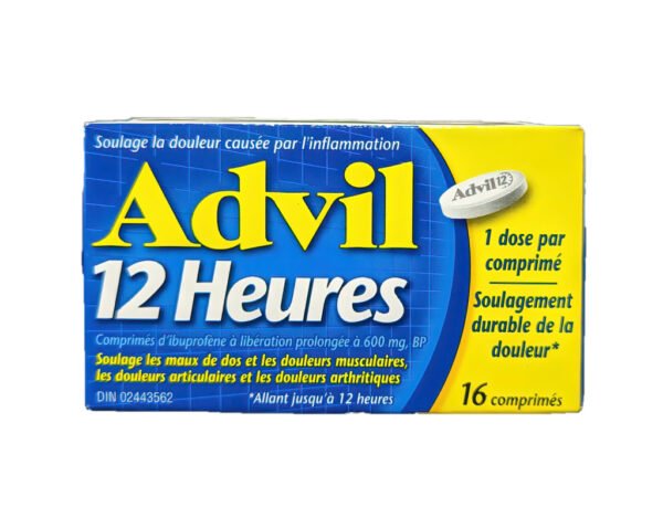 Advil 12Hour 600mg 16 Tablets