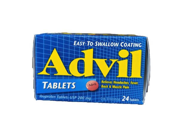 Advil Tablets 200mg 24 Tablets