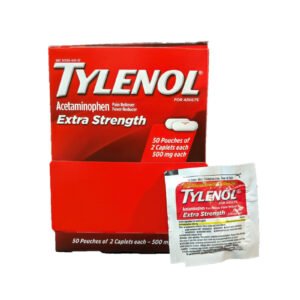 Tylenol Extra Strength 50pouches 2 caplets 500mg