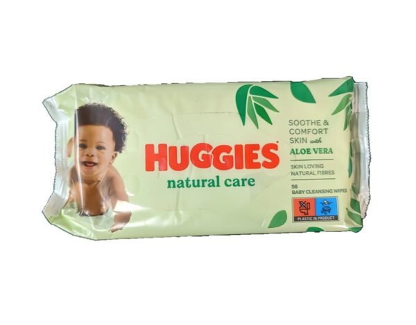 Huggies Natural Care 56 Wipes