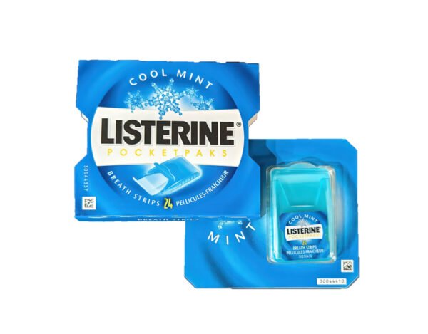 Listerine CoolMint PocketPaks 24 Strips 12ct