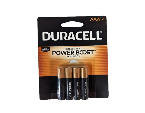 Duracell Battery AAA 4 pack