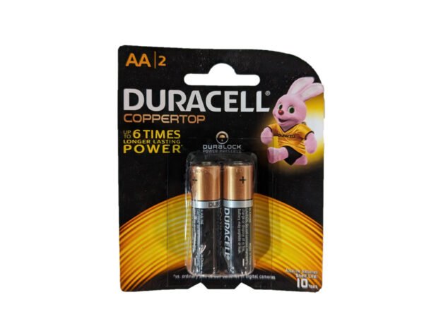 Duracell Battery AA 2 Pack