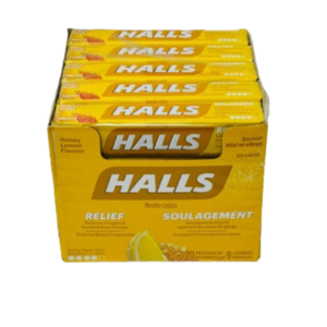 Halls Honey Lemon 20ct