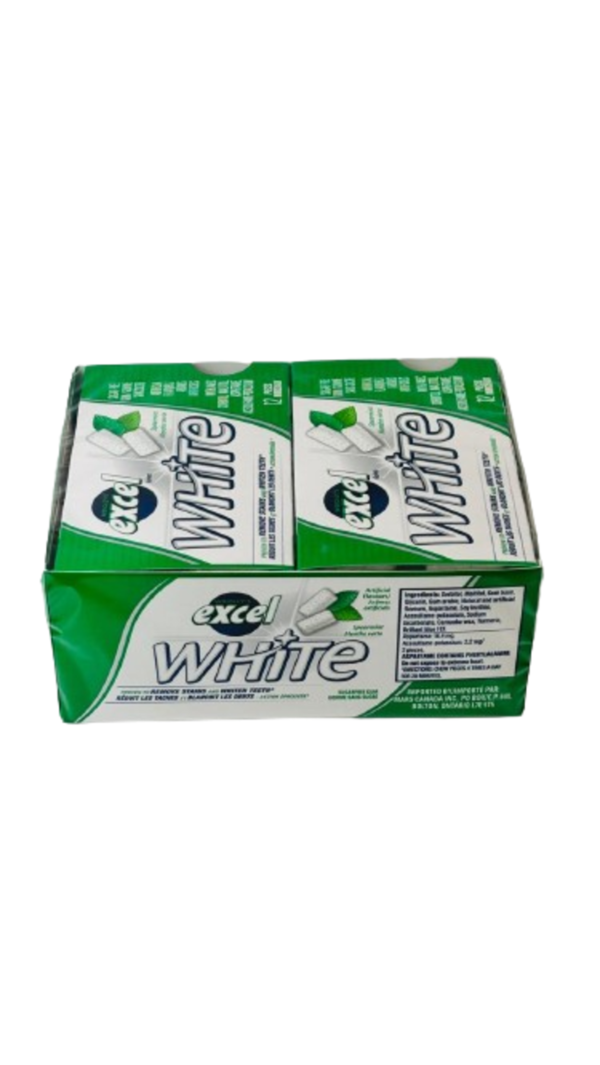 Excel Gum Box White Spearmint 12ct