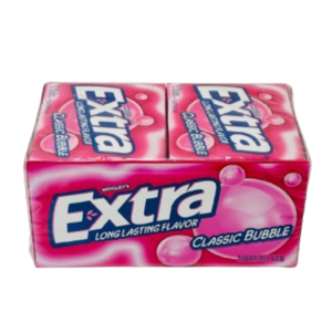 Extra Gum Box Classic Bubble 10ct