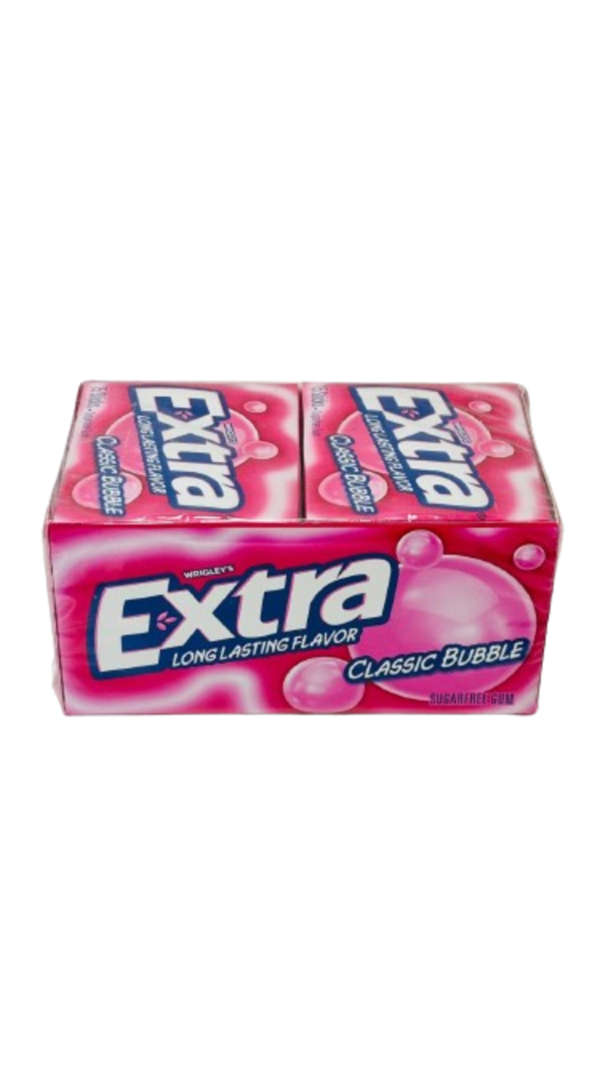 Extra Gum Box Classic Bubble 10ct