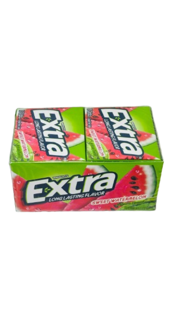 Extra Longlasting Gum Box Sweet Watermelon 10ct