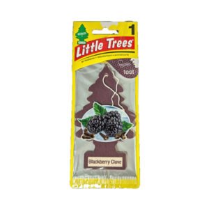 Little Tree Car Air Freshener  Black Berry Clove