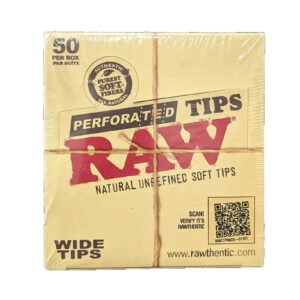 Raw Perforated Tips 50ct