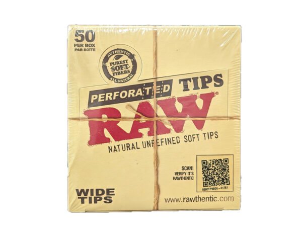 Raw Perforated Tips 50ct
