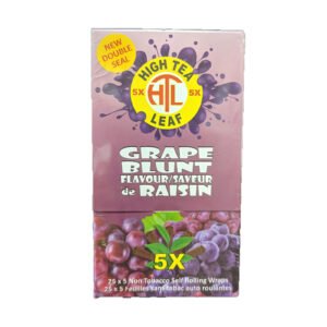 High Tea Rolling Wraps Grape Blunt 25x50ct