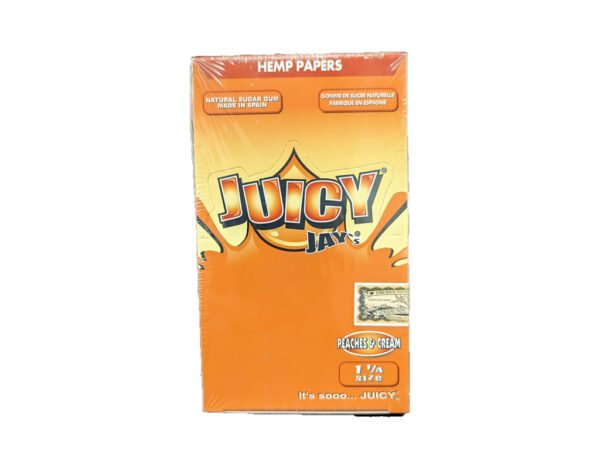 Juicy Jay Peaches and Cream 32 leaves 1-1/4 Size 24ct