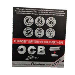 OCB Slim Premium + Tips 24pack
