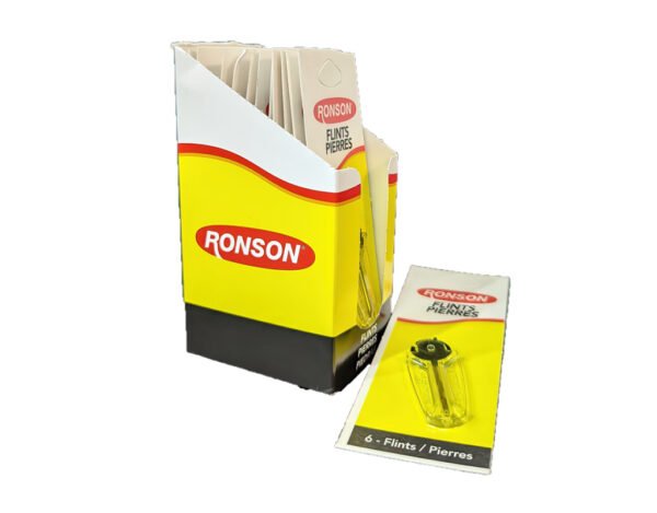 Ronson 6 Flints 12ct