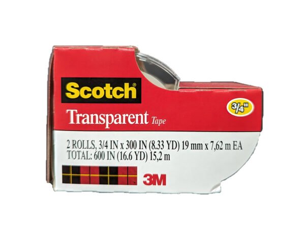 Skotch Transparent Tape 2 Rolls
