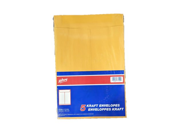 Hilroy 5 Kraft Envelopes