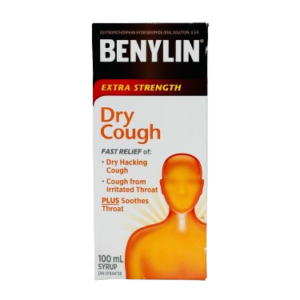 Benlyin Extra Strength dry Cough Syrup 100ml