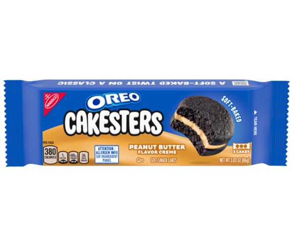 Oreo Cakesters Peanut Butter 8×86g