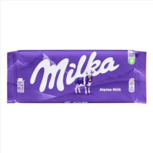 Milka Alpine Milk 100g (UK)