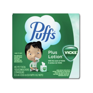 Puffs Plus Lotion 48 2-Ply Tissues