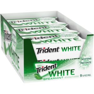 Trident White Spearmint 16 Pc 9 Ct