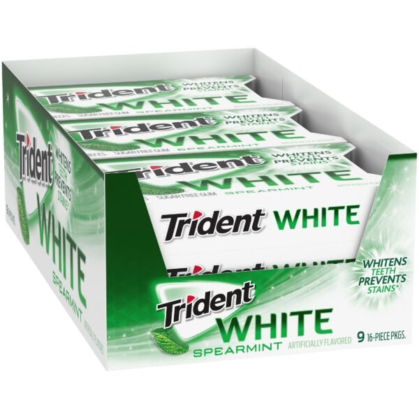 Trident White Spearmint 16 Pc 9 Ct