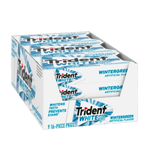 Trident White Wintergreen 16 Pc 9 Ct