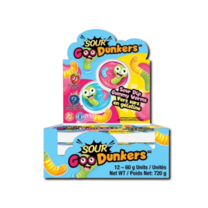 Sour Goo Dunkers 12x60g