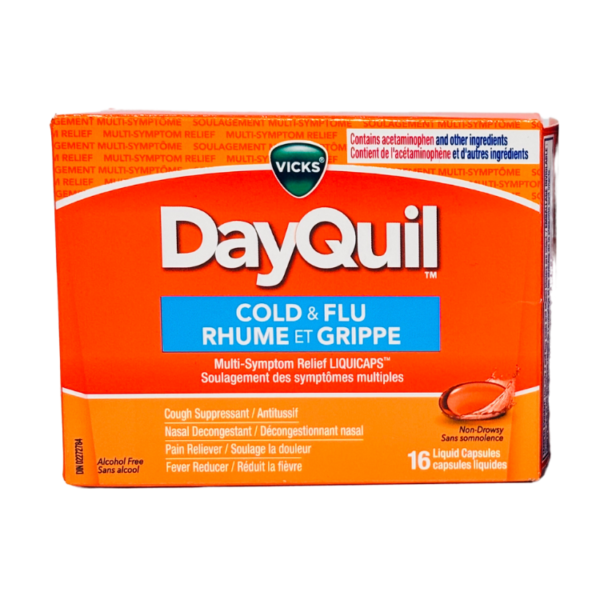 DayQuil Cold & Flu 16 Liquid Capsules