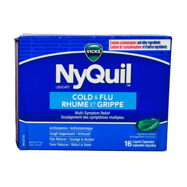 NyQuil Cold & Flu 16 Liquid Capsules